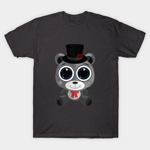 Teddy Bear - Classy Grey T-Shirt by adamzworld